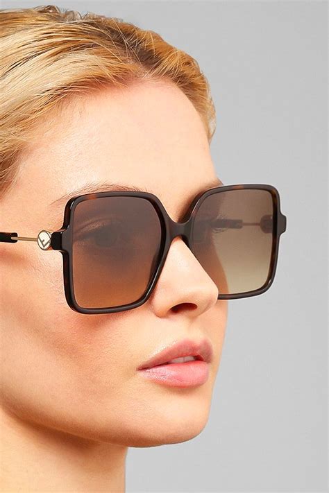 fendi glasses womens|Fendi women's oversized sunglasses.